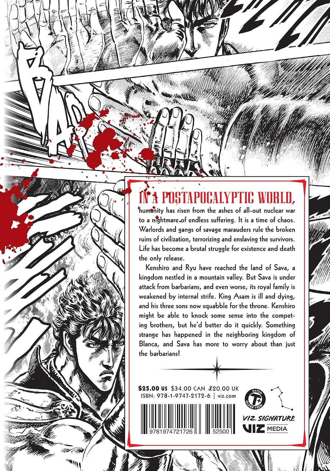 Buronson Fist of the North Star Vol. 17 Paperback Manga Book