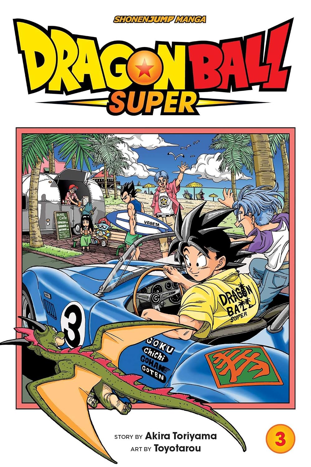 Akira Toriyama Dragon Ball Super Vol. 3 Paperback Manga Book