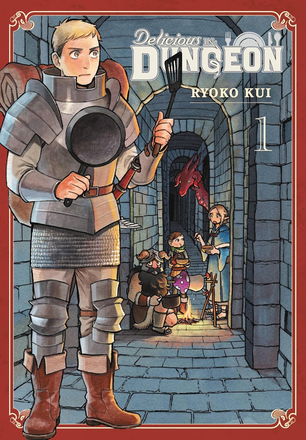 Ryoko Kui Delicious in Dungeon Vol. 1 Manga Book