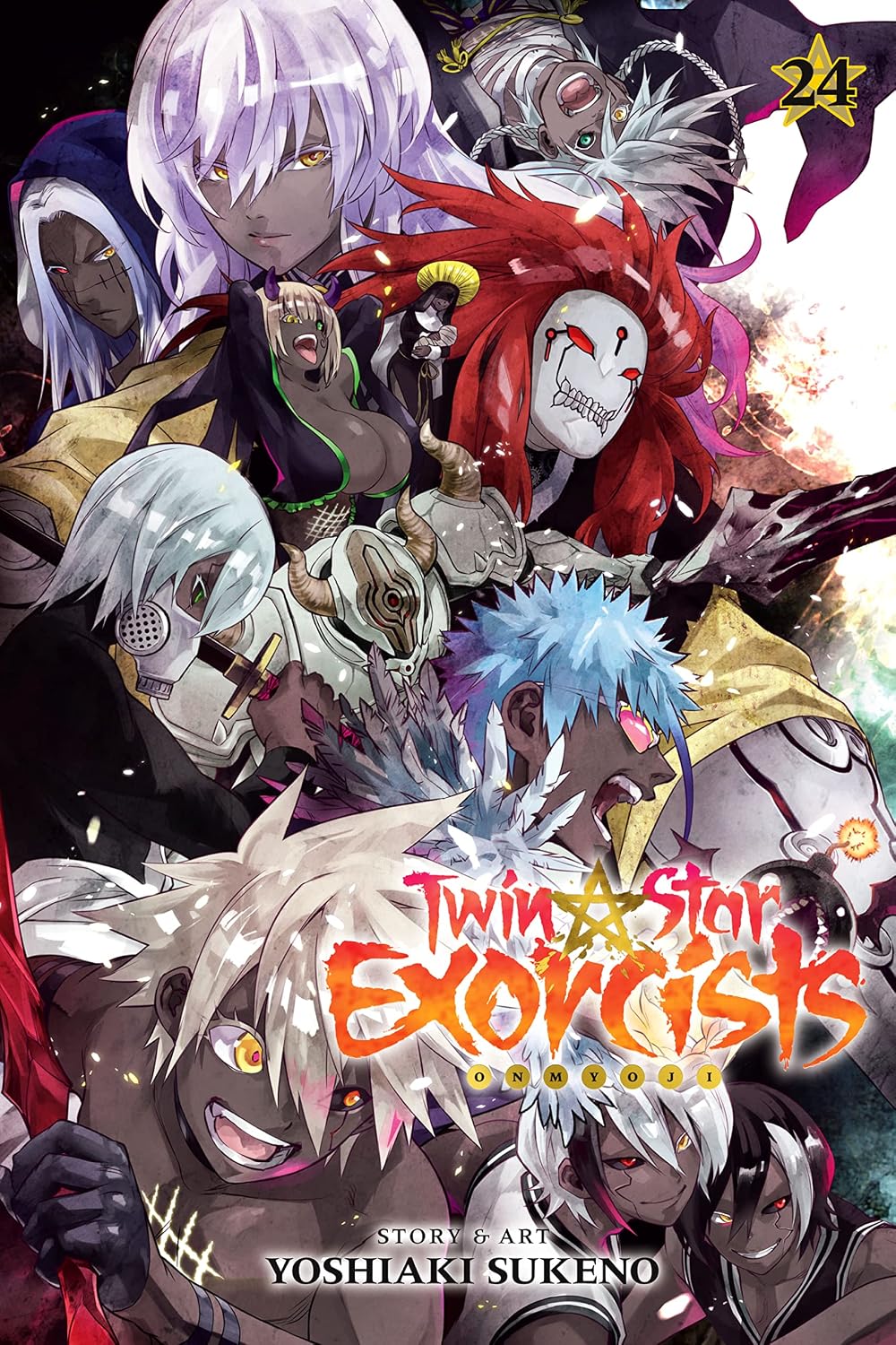 Twin Star Exorcists Vol. 24 Manga Book