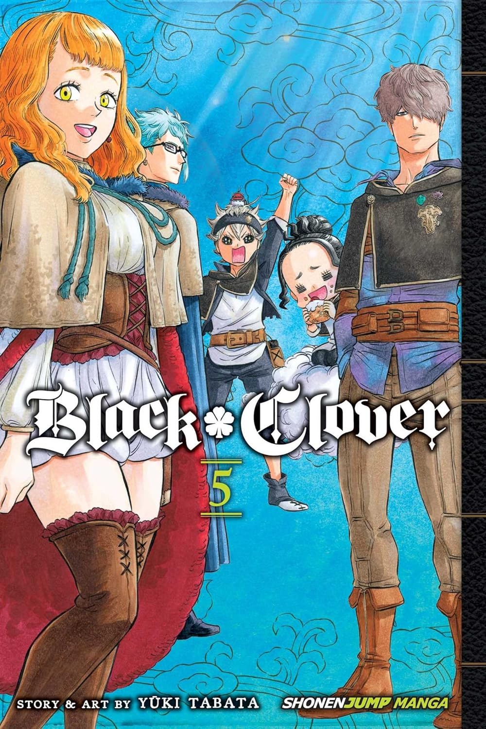 Yuki Tabata Black Clover Vol. 5 Paperback Manga Book