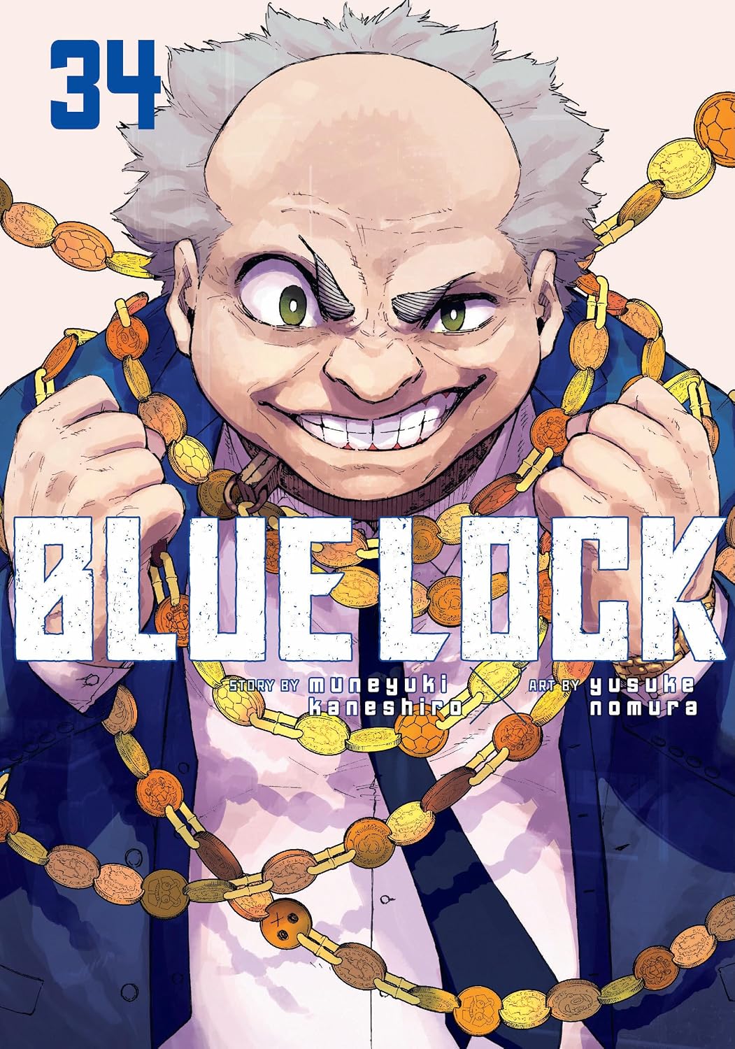 Muneyuki Kaneshiro Yusuke Nomura Blue Lock Vol. 34 Paperback Manga Book