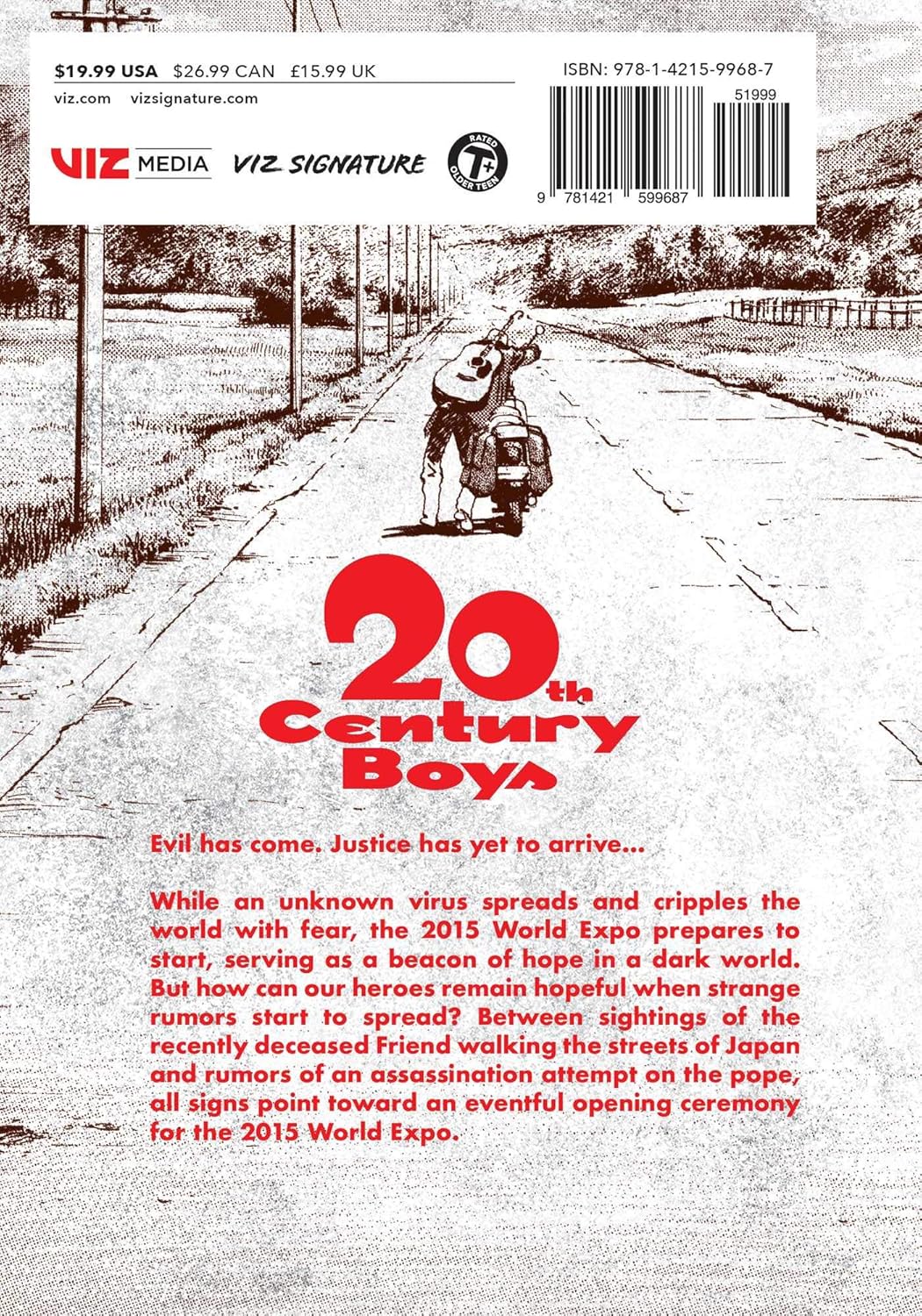 Naoki Urasawa 20th Century Boys: The Perfect Edition Vol. 8 Paperback Manga Book