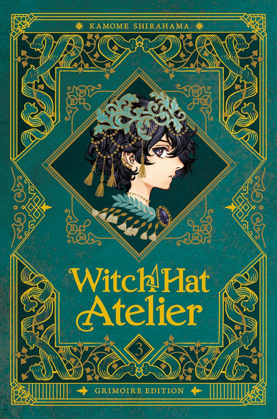 Kamome Shirahama Witch Hat Atelier Grimoire Edition 3 Hardcover Manga Book