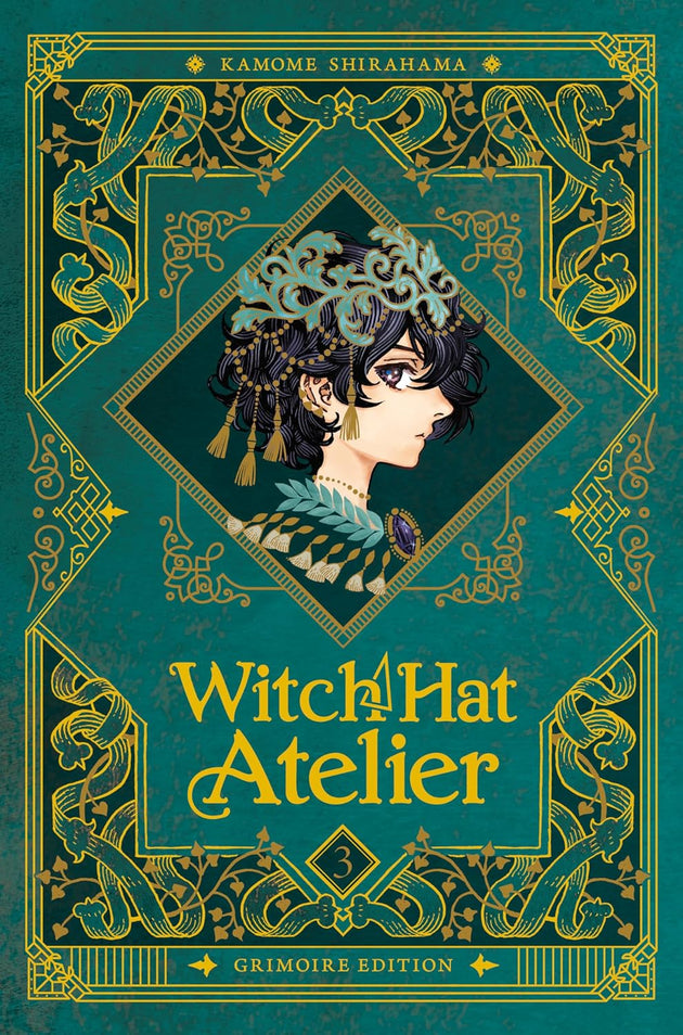 Kamome Shirahama Witch Hat Atelier Grimoire Edition 3 Hardcover Manga Book