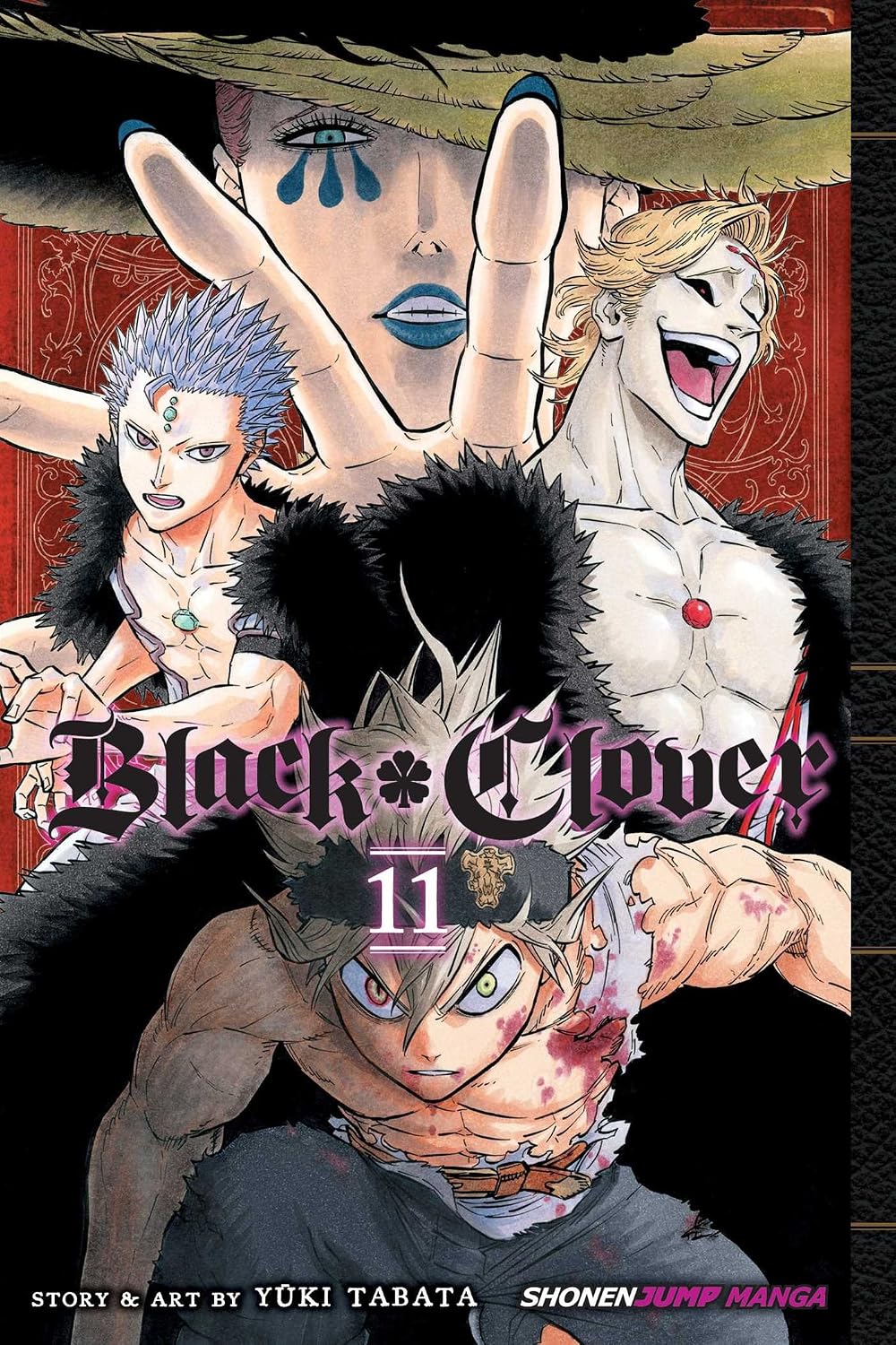 Yuki Tabata Black Clover Vol. 11 Paperback Manga Book