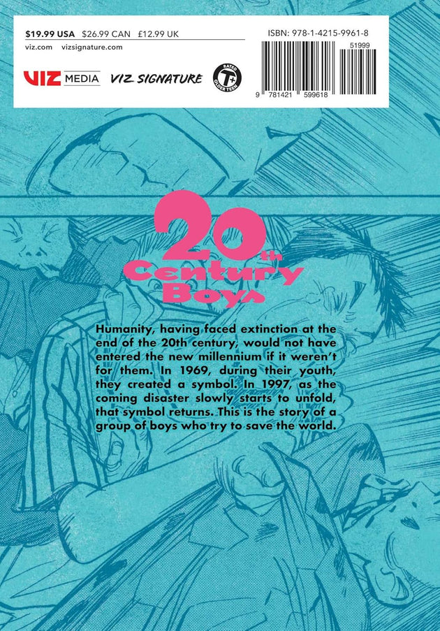 Naoki Urasawa 20th Century Boys: The Perfect Edition Vol. 1 Paperback Manga Book