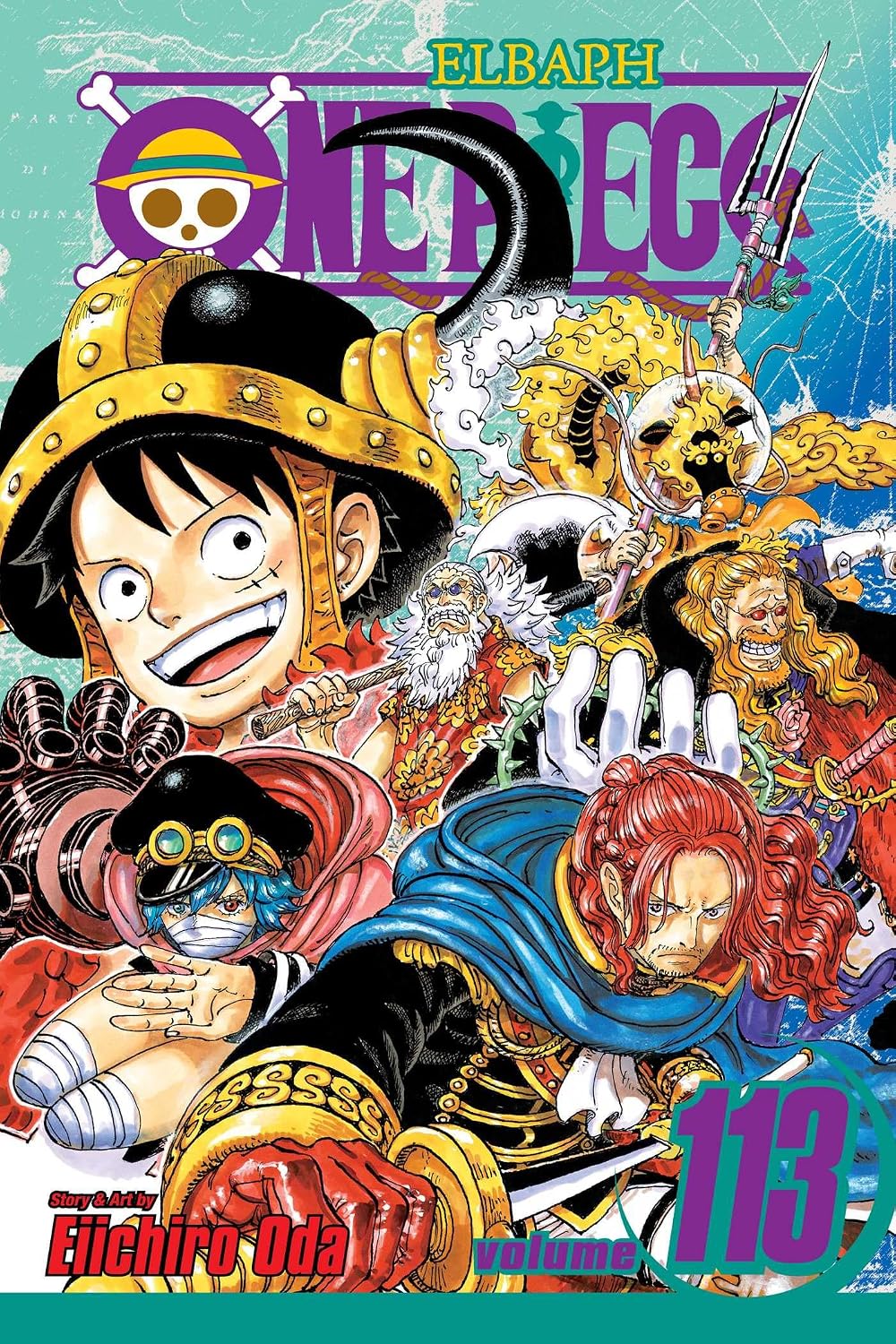 Eiichiro Oda One Piece Vol. 113 Paperback Manga Book