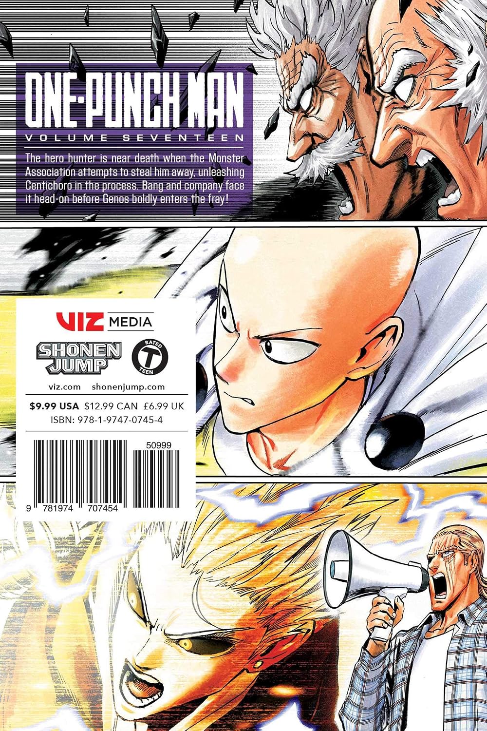One-Punch Man Vol. 17 Paperback Manga Book