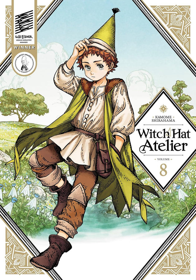 Kamome Shirahama Witch Hat Atelier Vol. 8 Paperback Manga Book