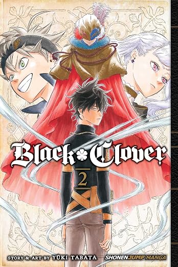 Yuki Tabata Black Clover Vol. 2 Paperback Manga Book