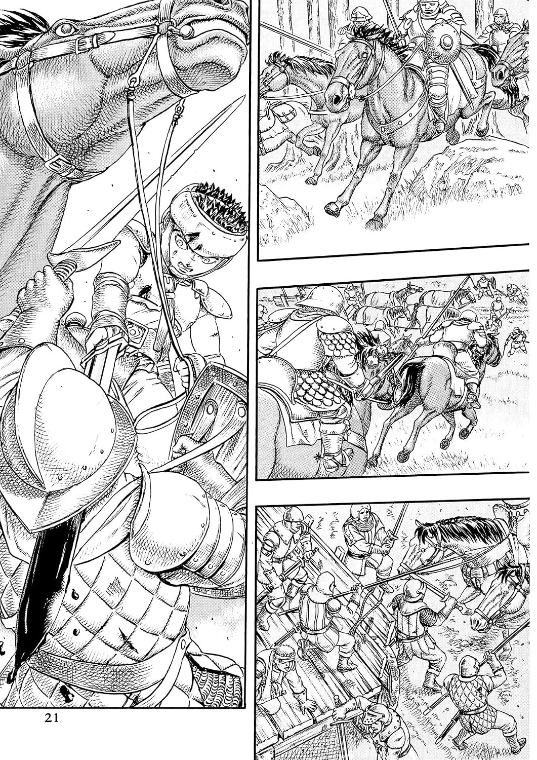 Kentaro Miura Berserk Vol. 4 Paperback Manga Book