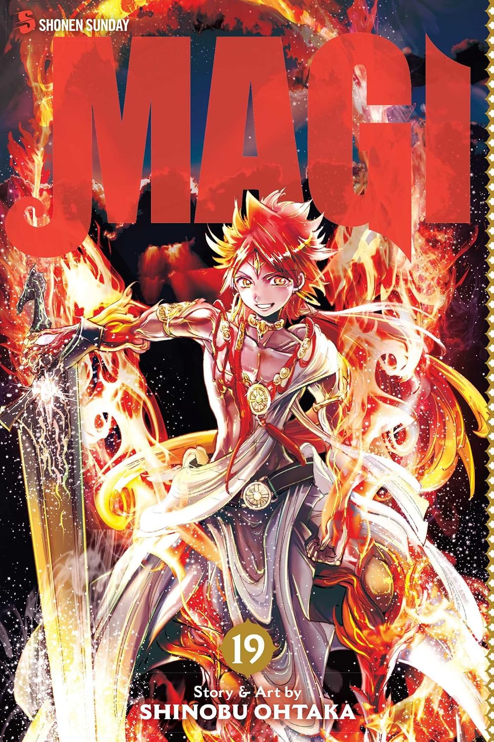 Shinobu Ohtaka Magi: The Labyrinth of Magic Vol. 19 Paperback Manga Book