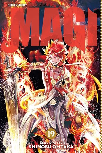 Shinobu Ohtaka Magi: The Labyrinth of Magic Vol. 19 Paperback Manga Book