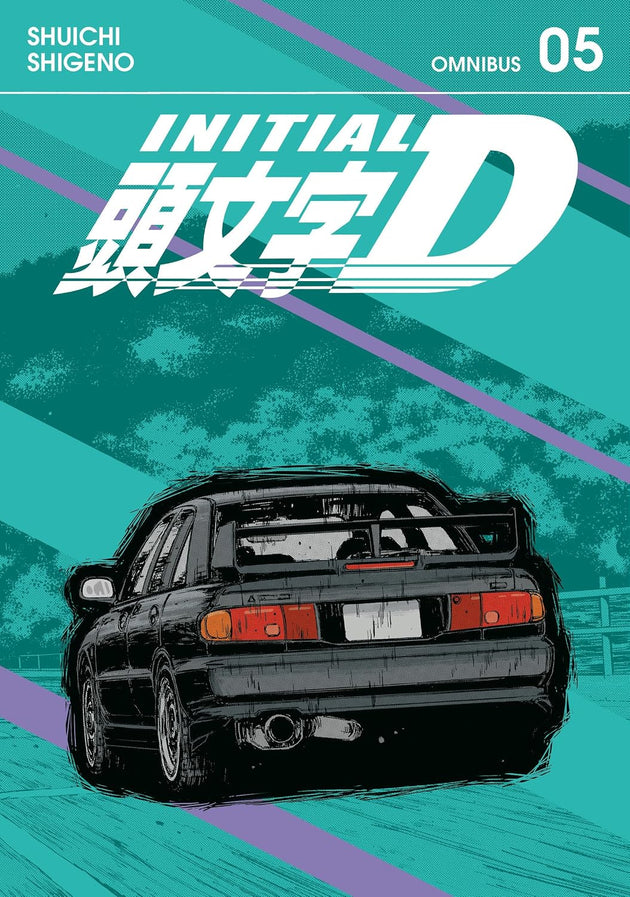 Shuichi Shigeno Initial D Omnibus 5 (Vol. 9-10) Paperback Manga Book