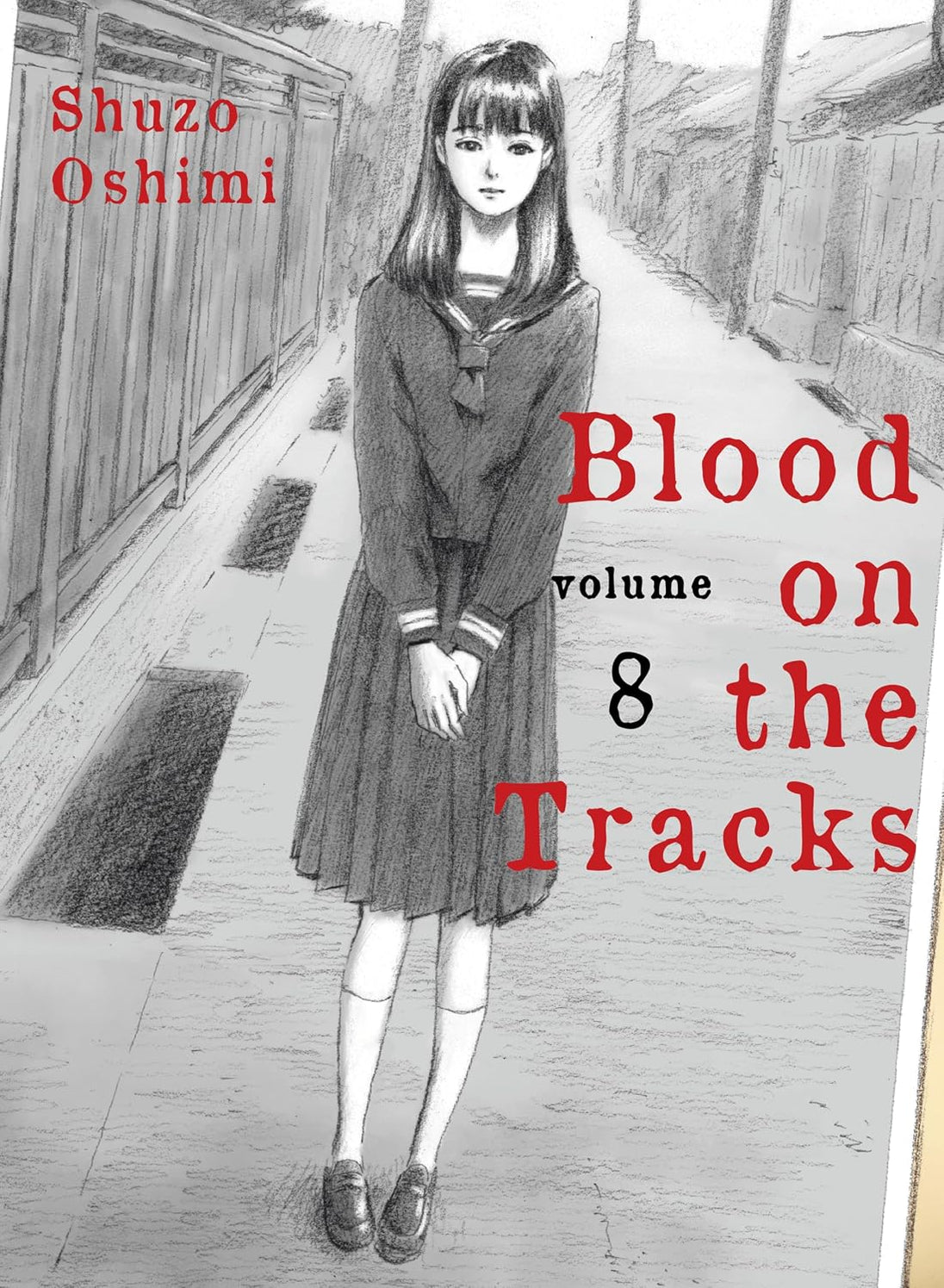 Shuzo Oshimi Blood on the Tracks Vol. 8 Paperback Manga Book