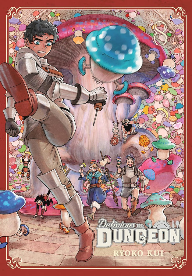 Ryoko Kui Delicious in Dungeon Vol. 8 Manga Book