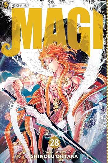 Shinobu Ohtaka Magi: The Labyrinth of Magic Vol. 28 Paperback Manga Book