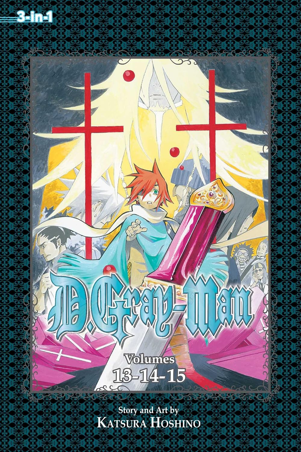 VIZ Media D.Gray-man 3-in-1 Edition Vol. 5 Manga Book