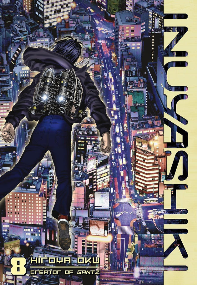 Hiroya Oku Inuyashiki Vol. 8 Manga Book