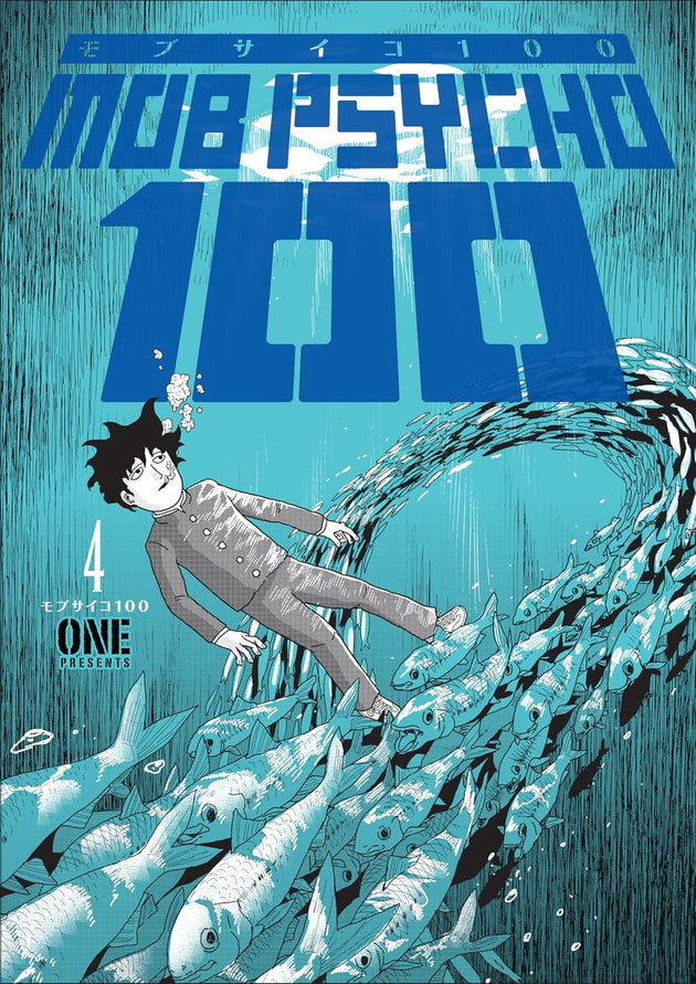 ONE Mob Psycho 100 Vol. 4 Paperback Manga Book