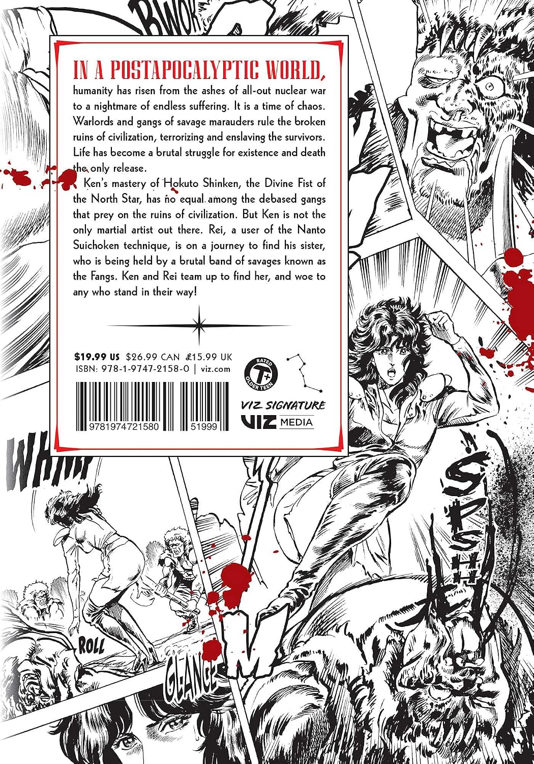 Buronson Tetsuo Hara Fist of the North Star Vol. 3 Hardcover Manga Book