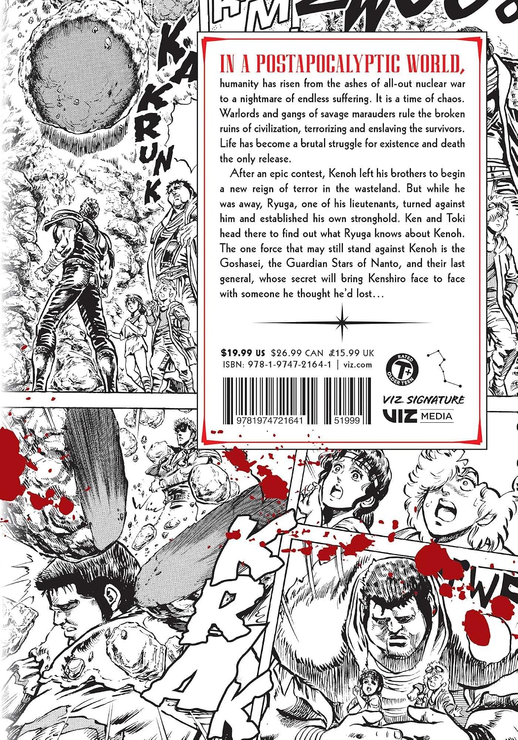 Buronson Fist of the North Star Vol. 9 Paperback Manga Book
