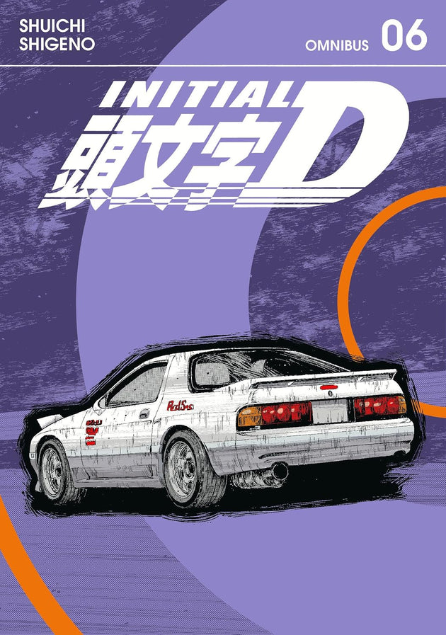 Shuichi Shigeno Initial D Omnibus 6 (Vol. 11-12) Paperback Manga Book