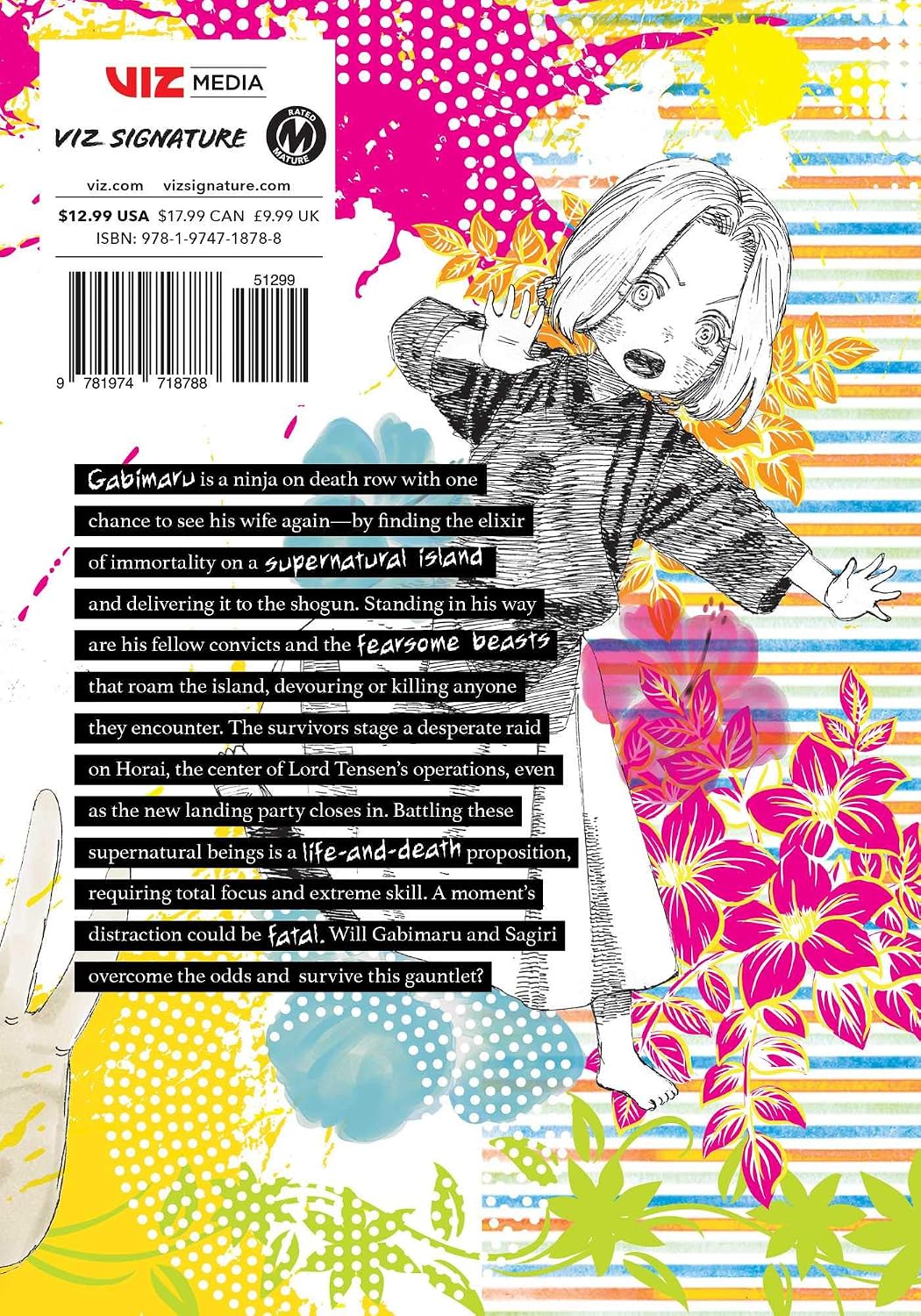 Yuji Kaku Hell's Paradise: Jigokuraku Vol. 8 Paperback Manga Book