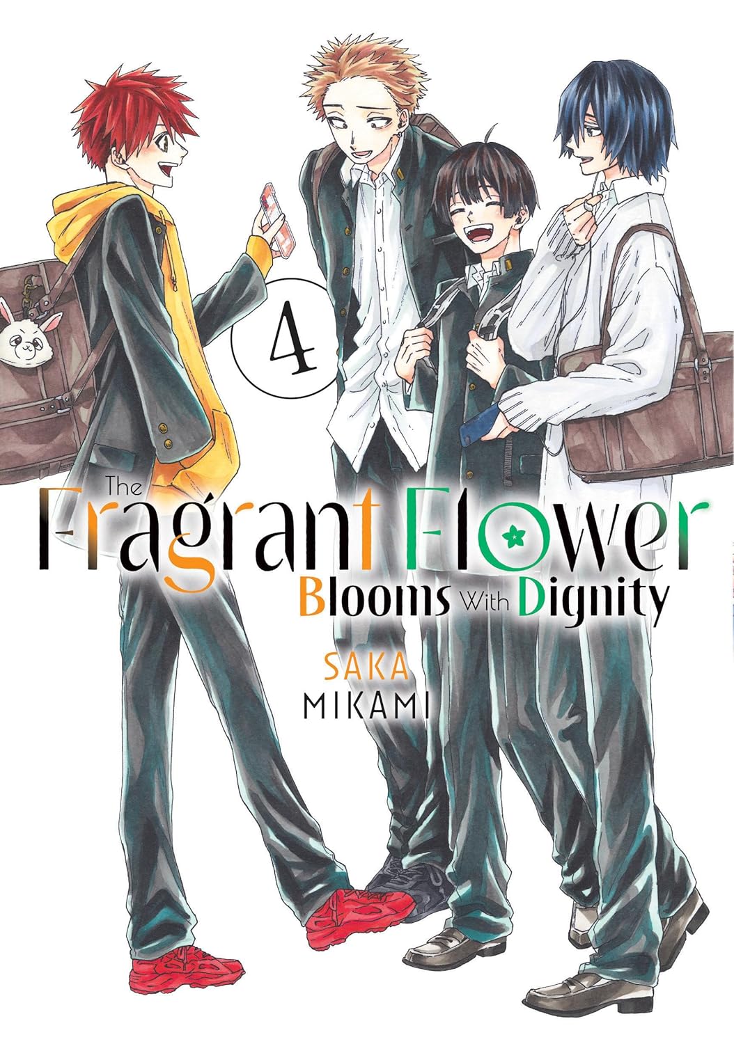 Saka Mikami The Fragrant Flower Blooms With Dignity Vol. 4 Paperback Manga Book