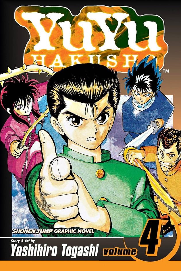 Yu Yu Hakusho Vol. 4 Paperback Manga by Yoshihiro Togashi