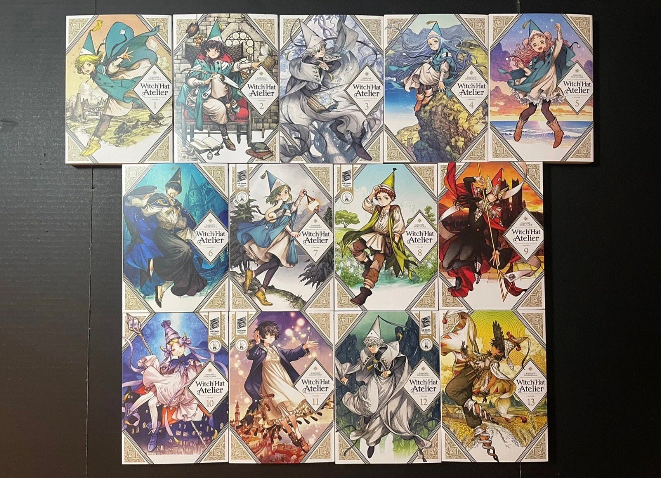 Witch Hat Atelier Manga Volumes 1-13 Brand New English Authentic Kodansha Comics