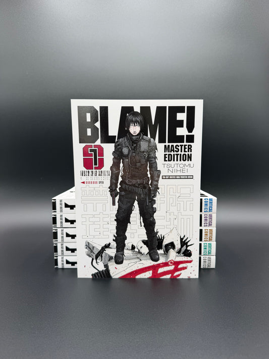 Blame! Master Edition Manga Volumes 1-6 Complete Set English New US Authentic