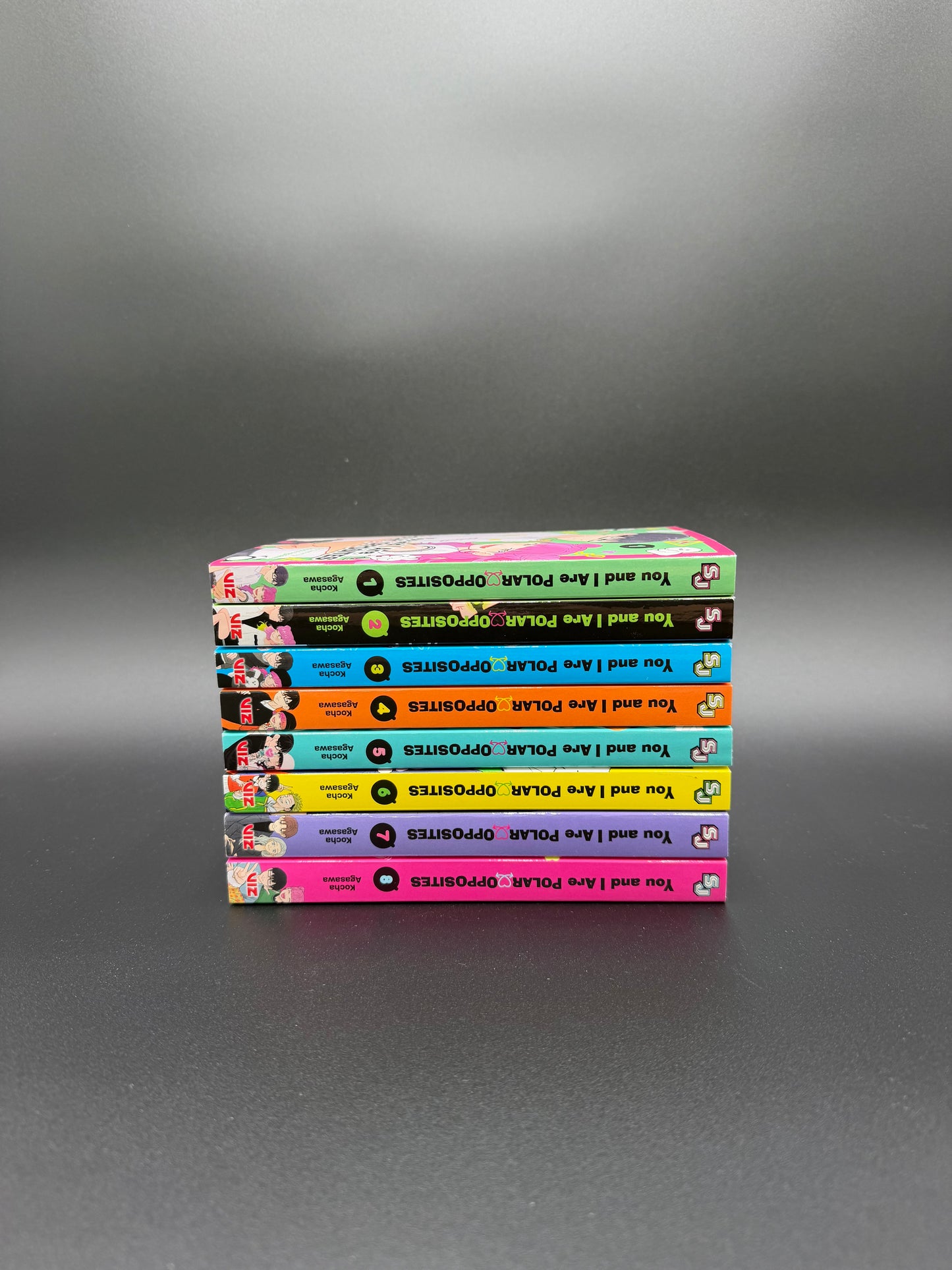 You and I are polar opposites Vol. 1-8