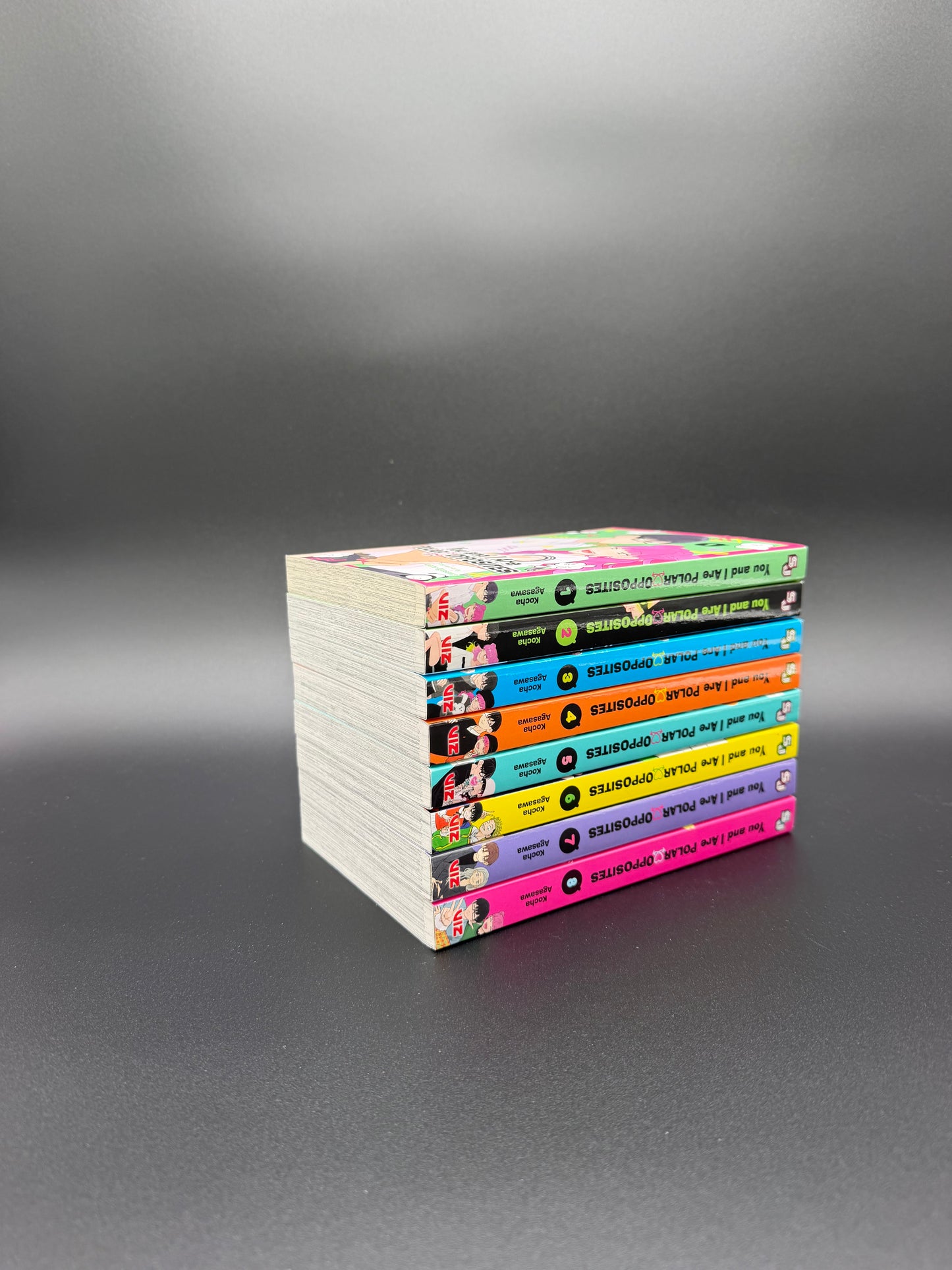 You and I are polar opposites Vol. 1-8