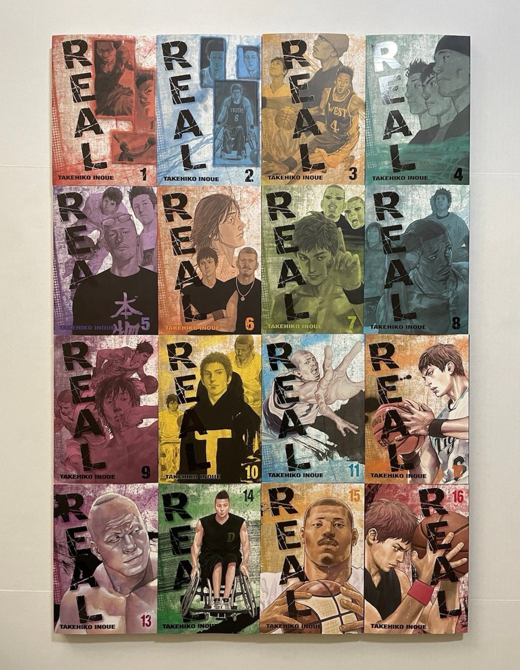 Real Manga Volumes 1-16 Brand New English US Authentic Viz Media Takehiko Inoue