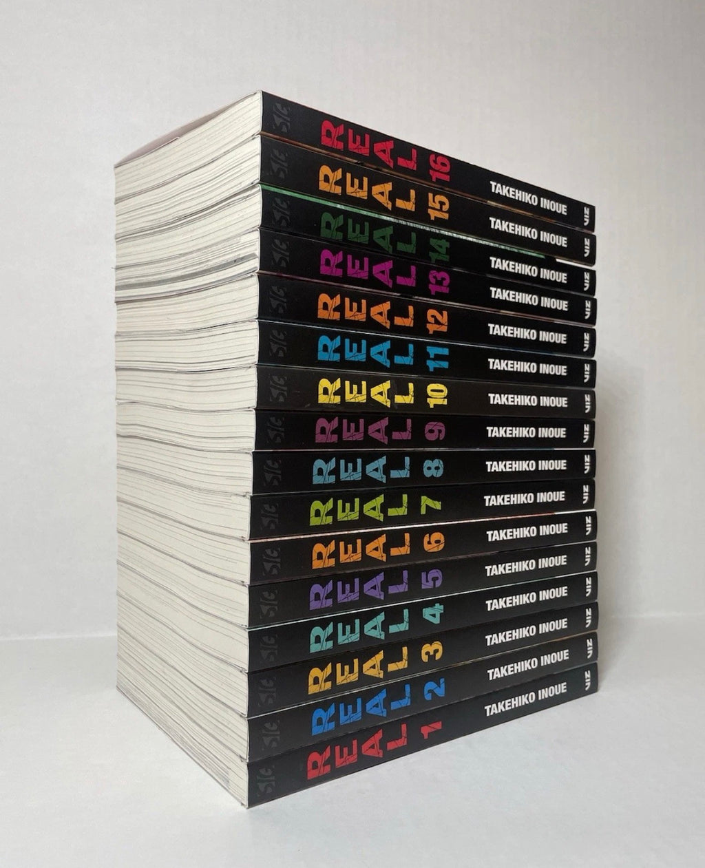 Real Manga Volumes 1-16 Brand New English US Authentic Viz Media Takehiko Inoue