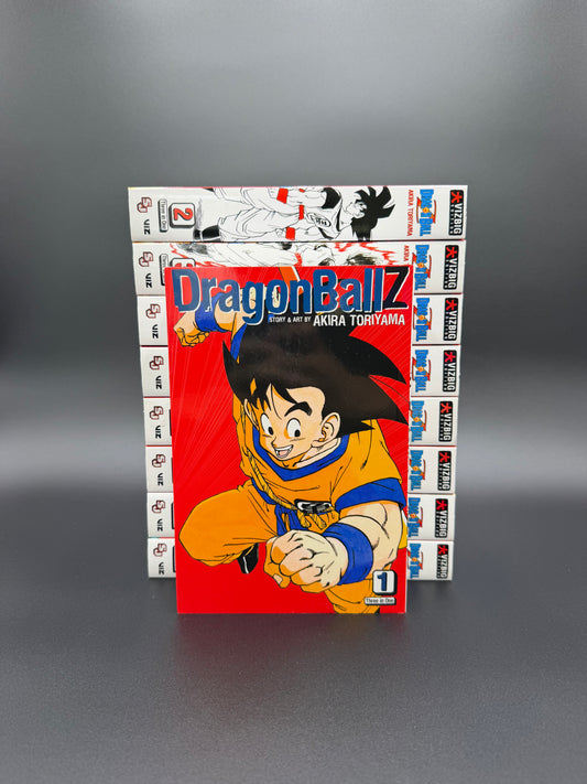 Dragon Ball Z Complete English Manga Set Volumes 1-9 VIZBIG Edition - 3 in 1