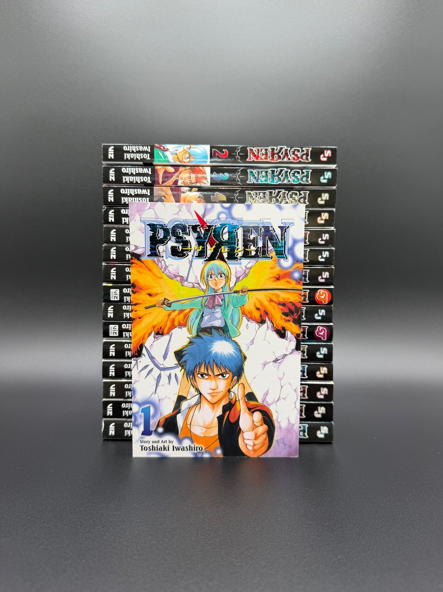 Psyren Manga Complete Set Brand New 1-16 English Viz Media Authentic