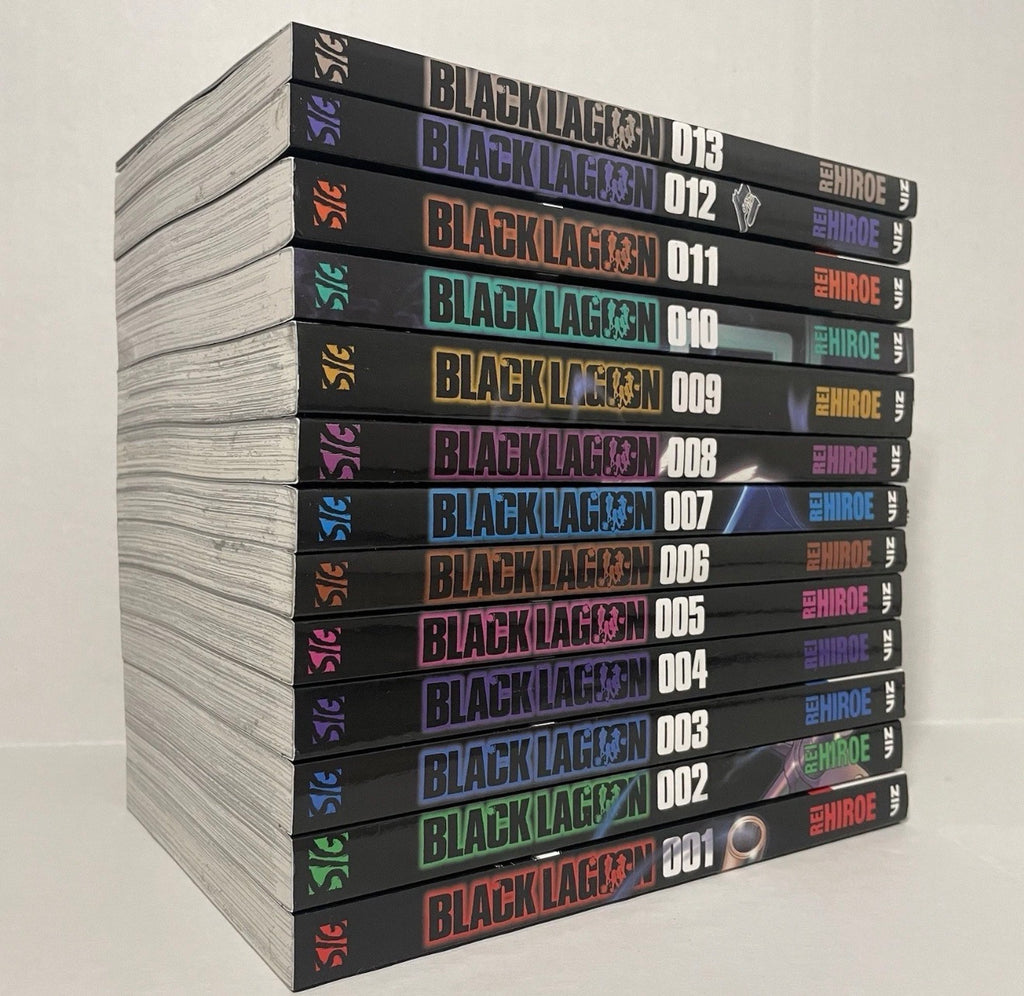 Black Lagoon Manga Volumes 1-13 English Brand New US Authentic Viz Media