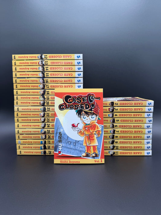 Case Closed English Manga Set Volumes 1-90 Gosho Aoyama Viz Media Brand New