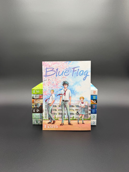 Blue Flag Manga Volumes 1-8 Brand New English Authentic Viz Media