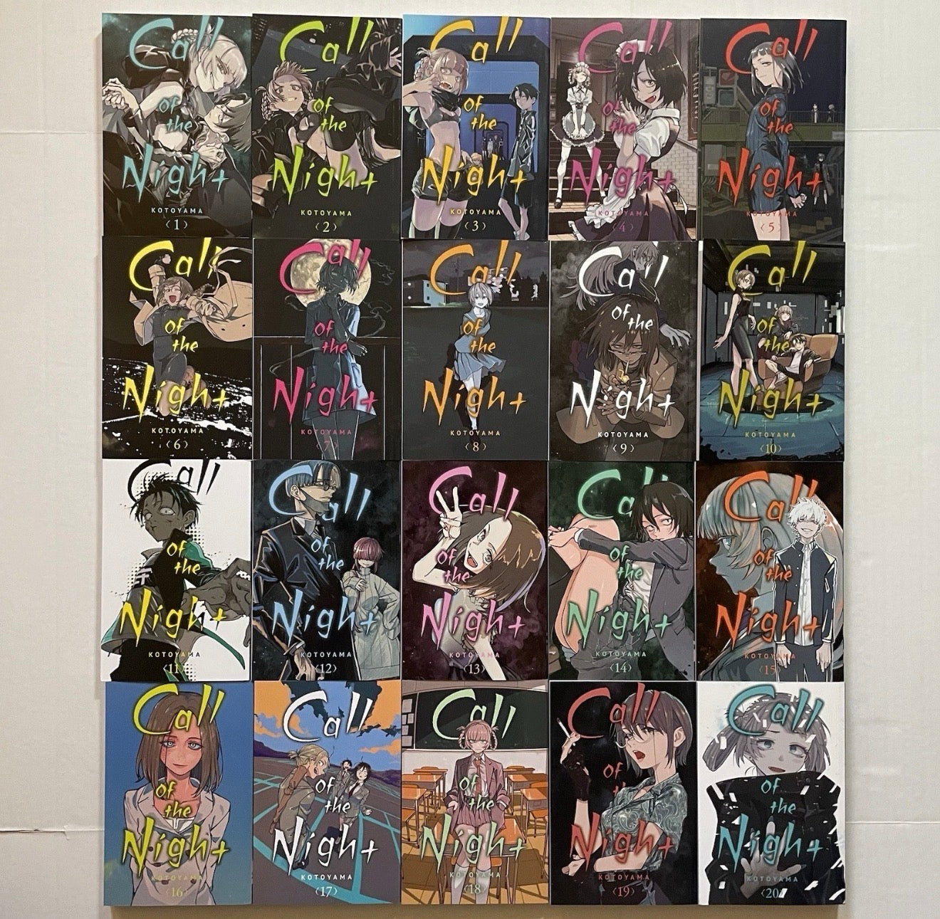 Call of the Night Manga Volumes 1-20 Brand New English US Authentic Viz Media